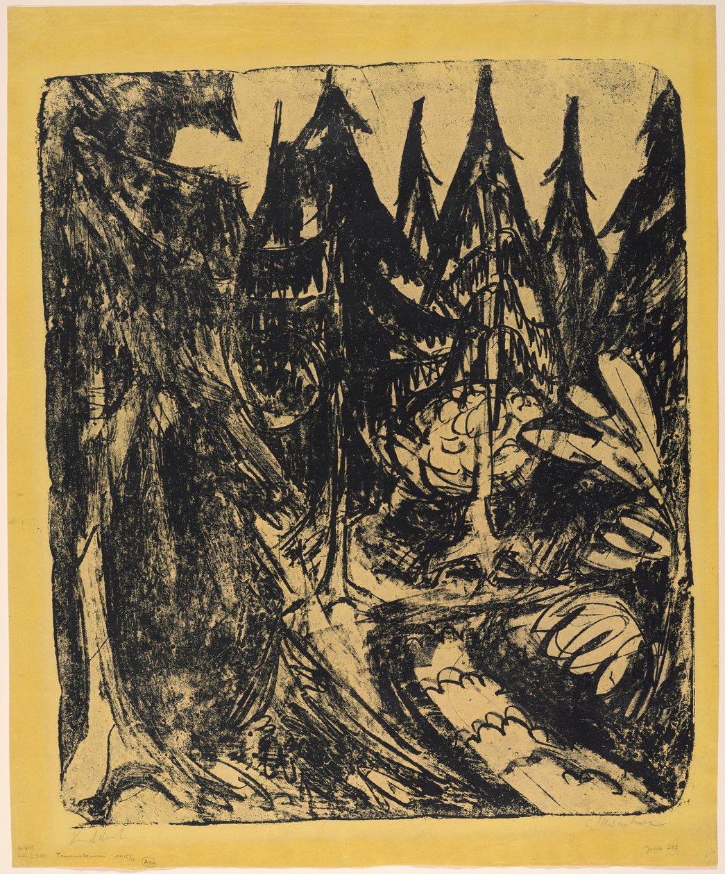 Taunustannen tekijältä Ernst Ludwig Kirchner