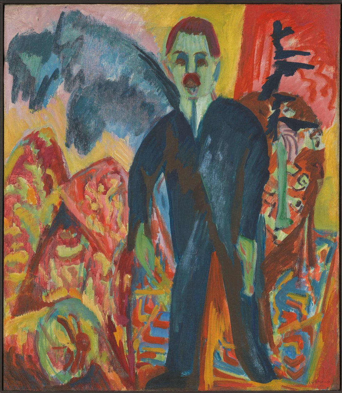 Hoitaja tekijältä Ernst Ludwig Kirchner