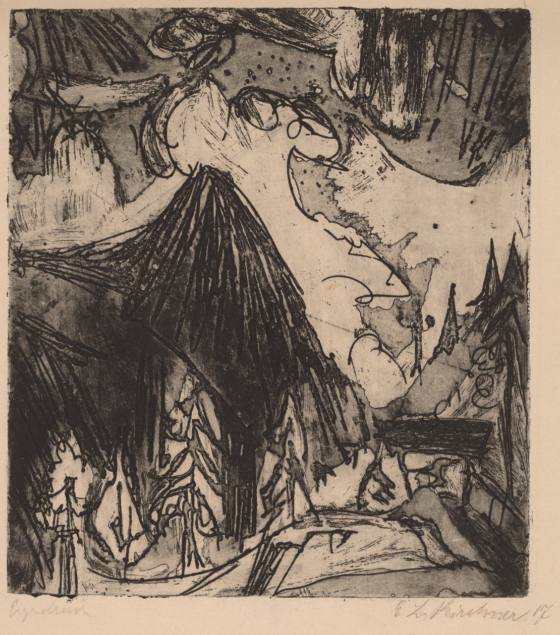 Seehorn tekijältä Ernst Ludwig Kirchner