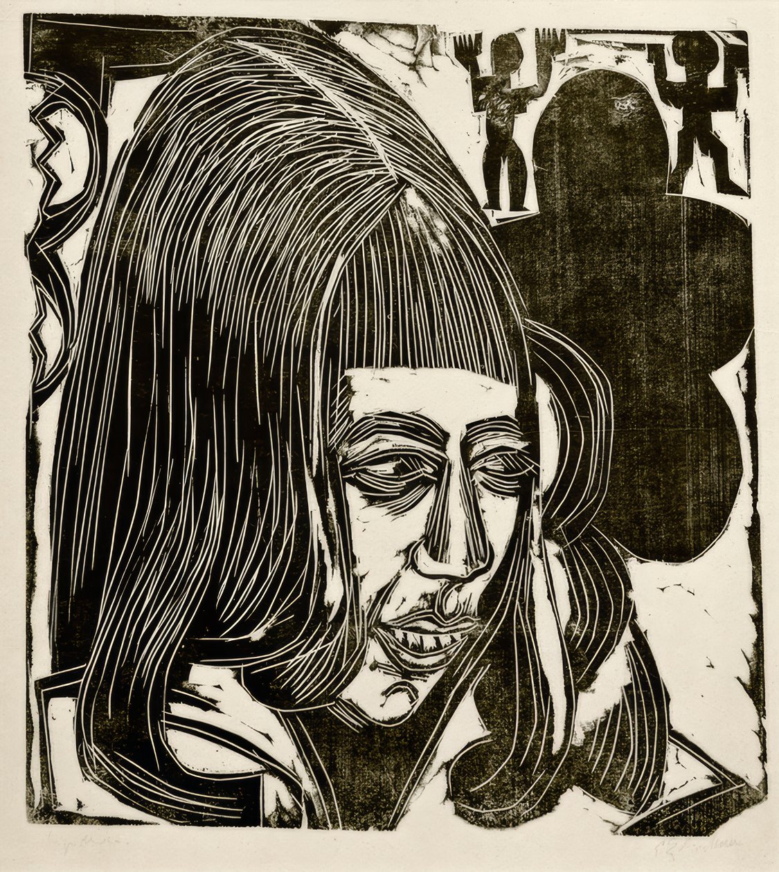 Tytär Sternheim tekijältä Ernst Ludwig Kirchner