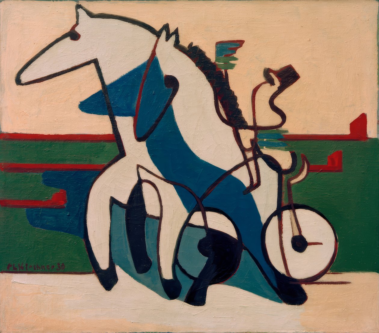 Ravijoiden joukkue tekijältä Ernst Ludwig Kirchner