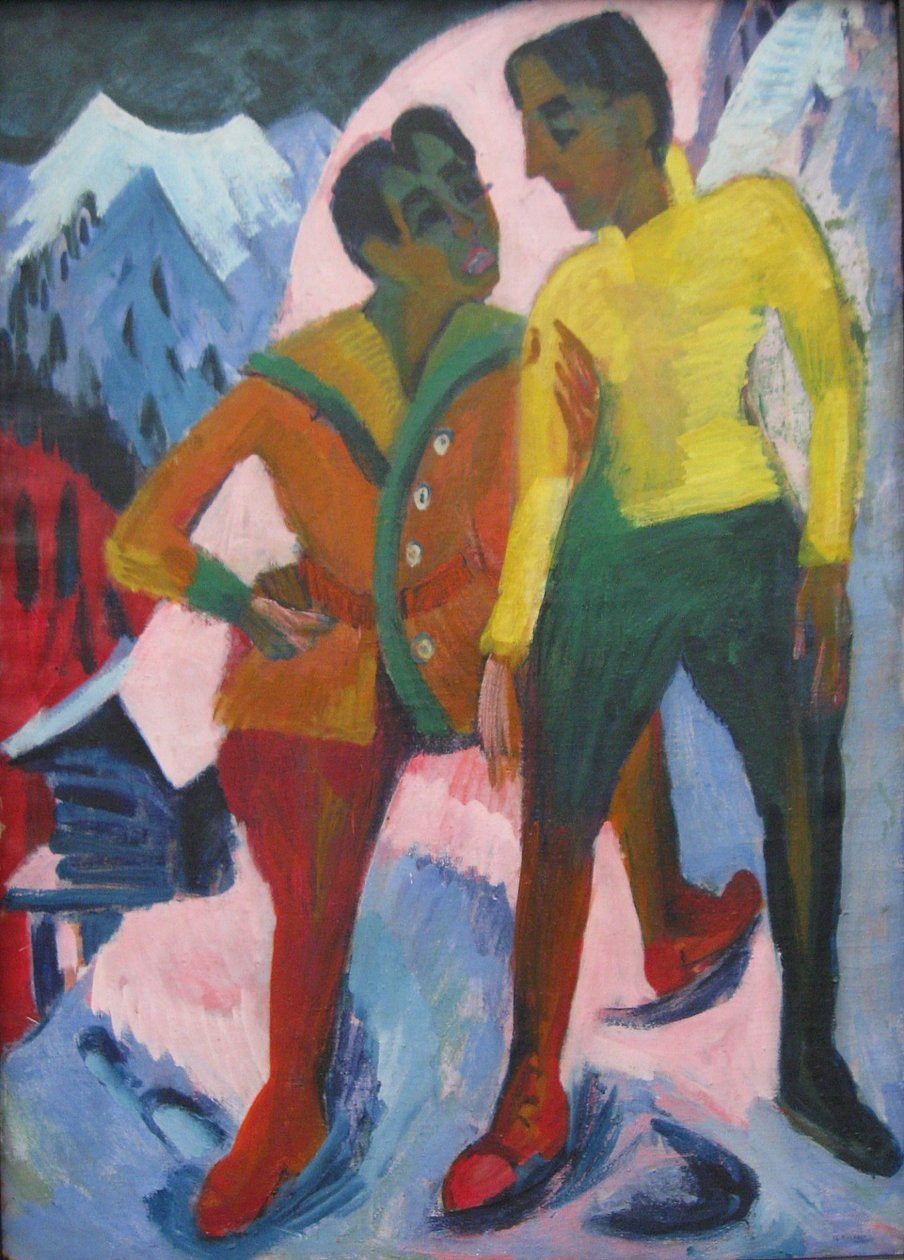 Kaksi veljestä tekijältä Ernst Ludwig Kirchner
