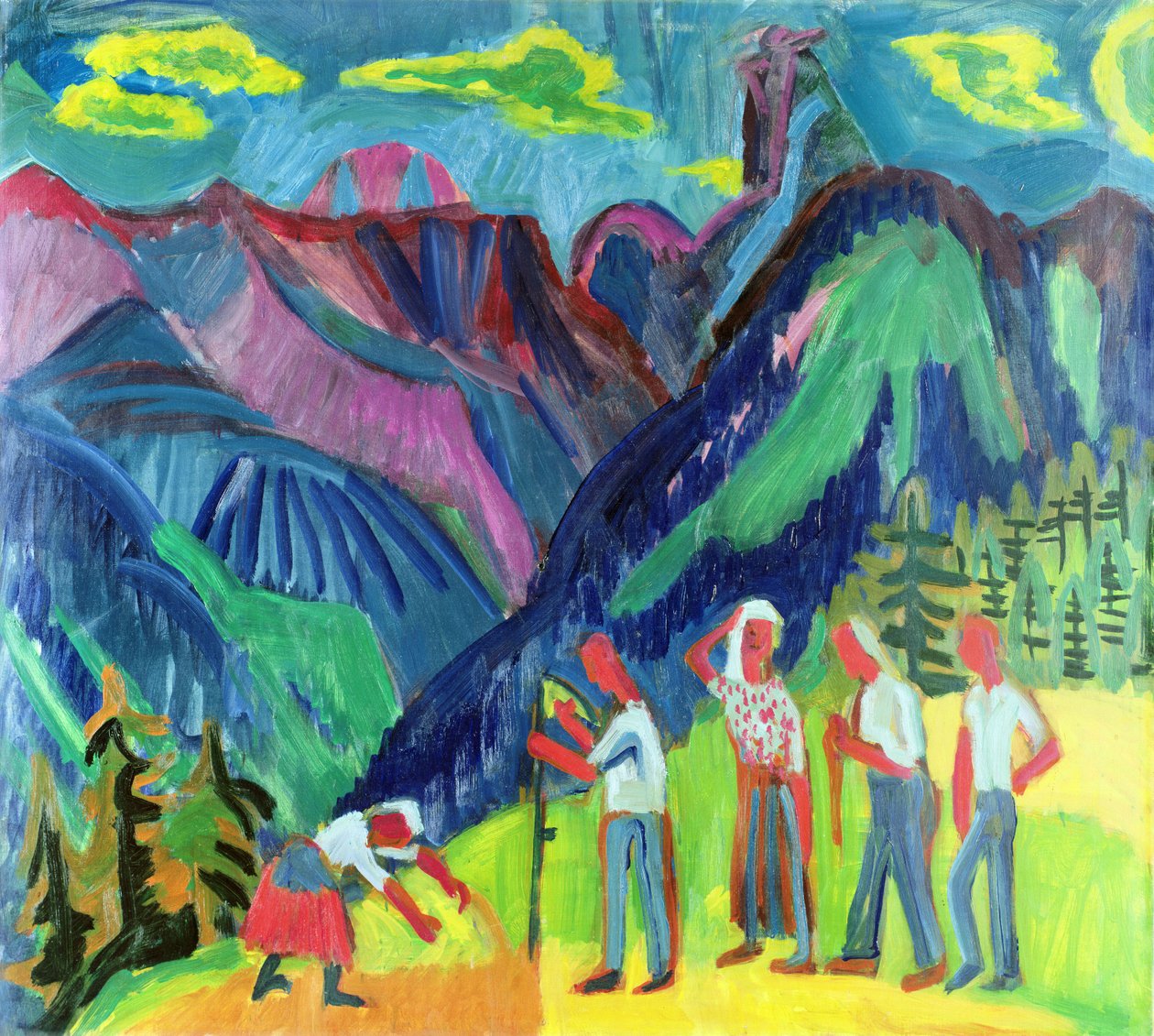 Tuntematon kuva tekijältä Ernst Ludwig Kirchner