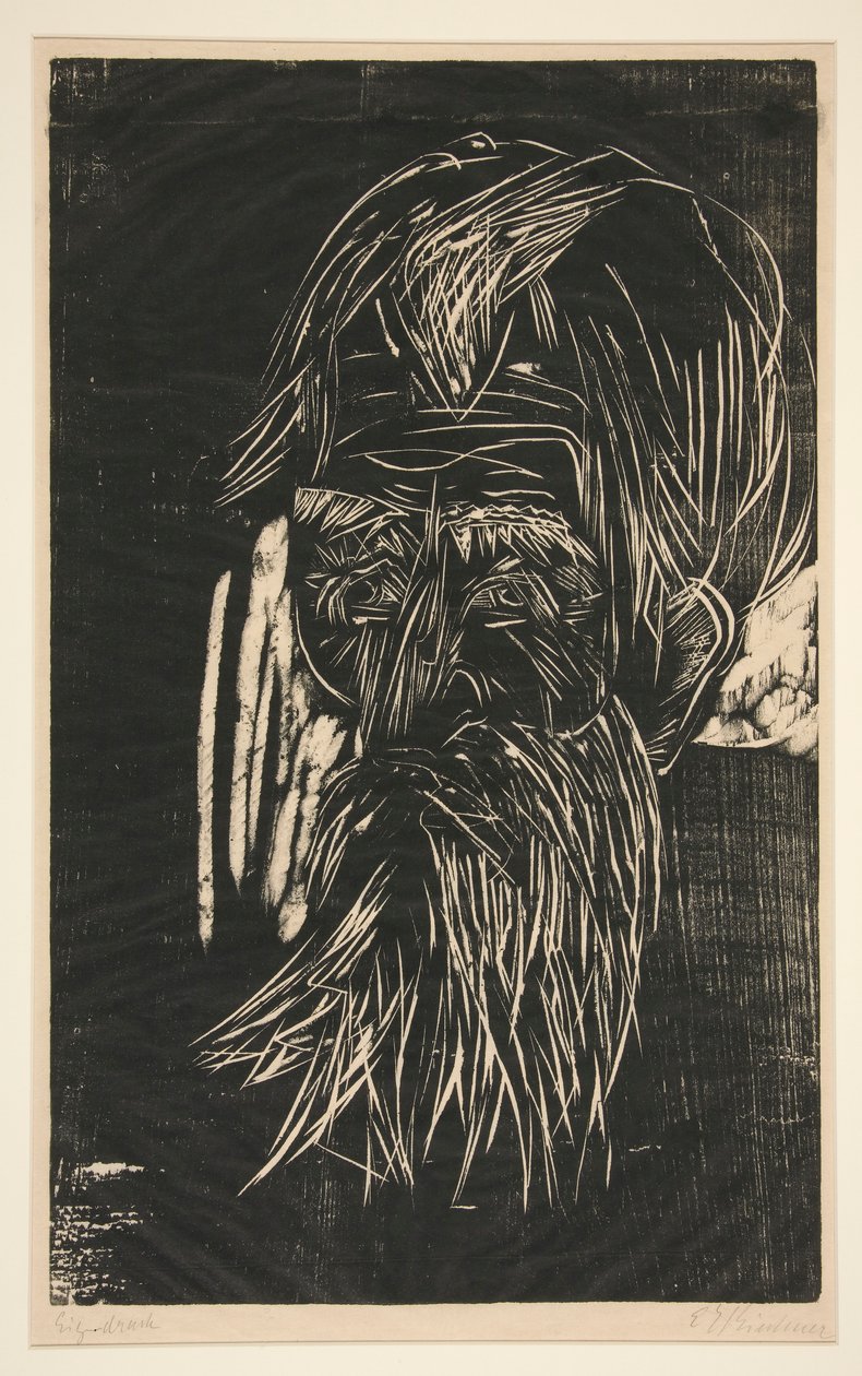 Vater M?ller (isä M?ller) tekijältä Ernst Ludwig Kirchner