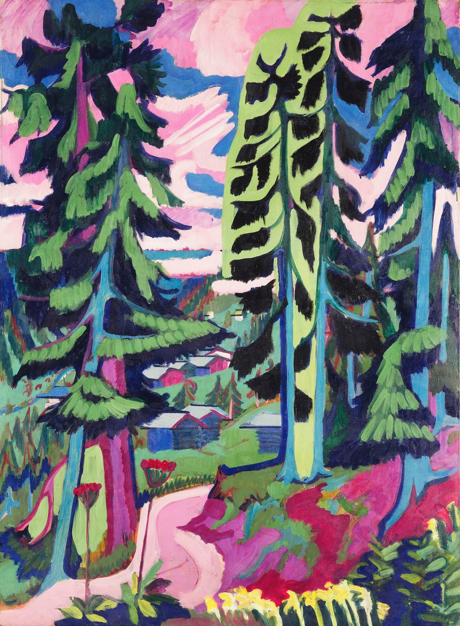 Villi vuori tekijältä Ernst Ludwig Kirchner