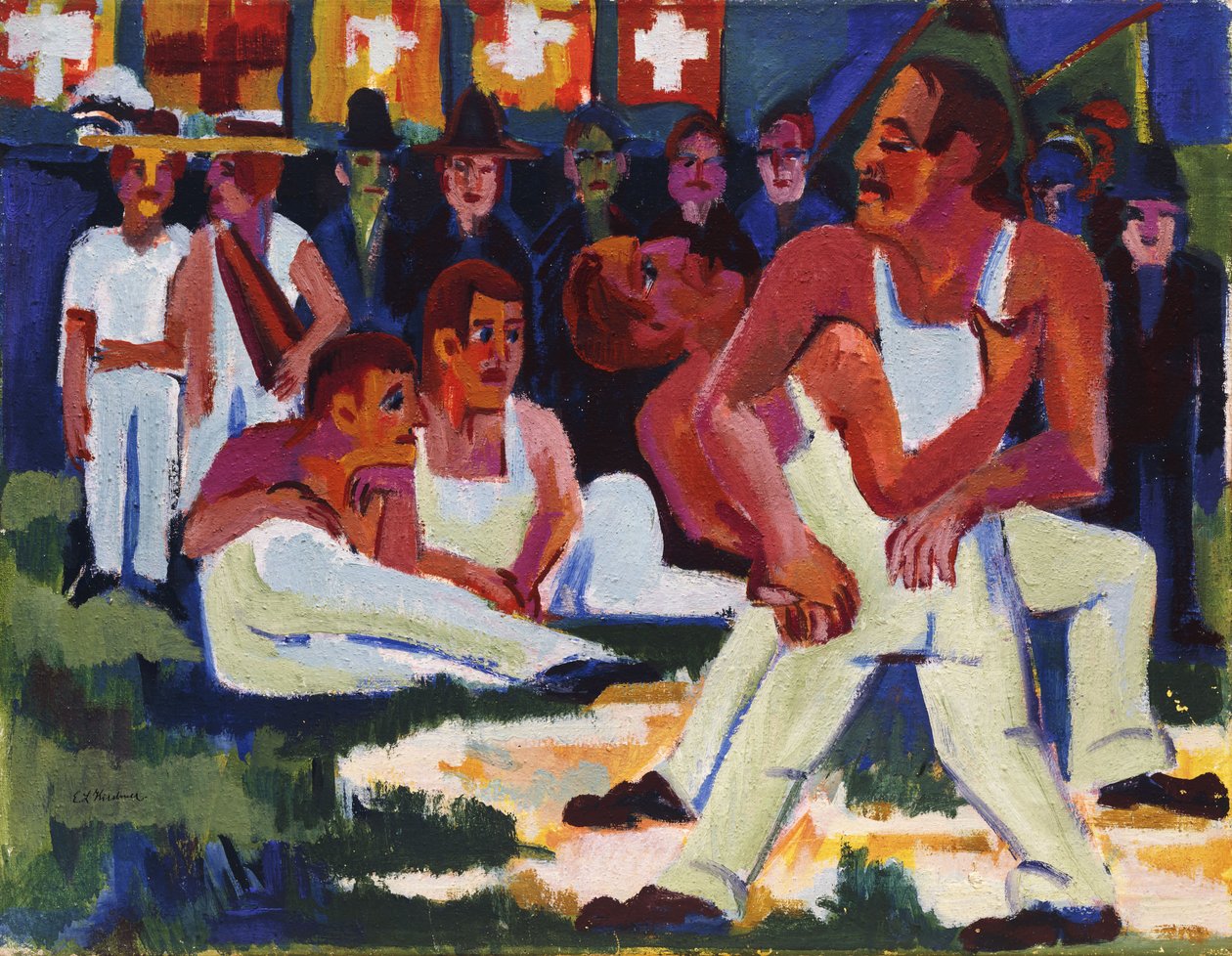 Painija; Ringer, 1923 tekijältä Ernst Ludwig Kirchner