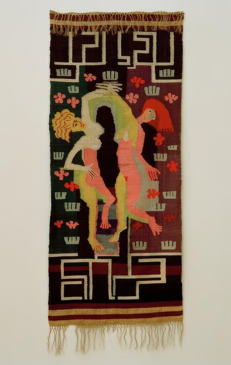Kaksi tanssijaa tekijältä Ernst Ludwig Kirchner