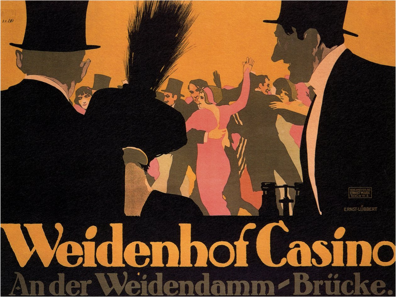 Weidenhofin kasino, 1913 tekijältä Ernst Lübbert