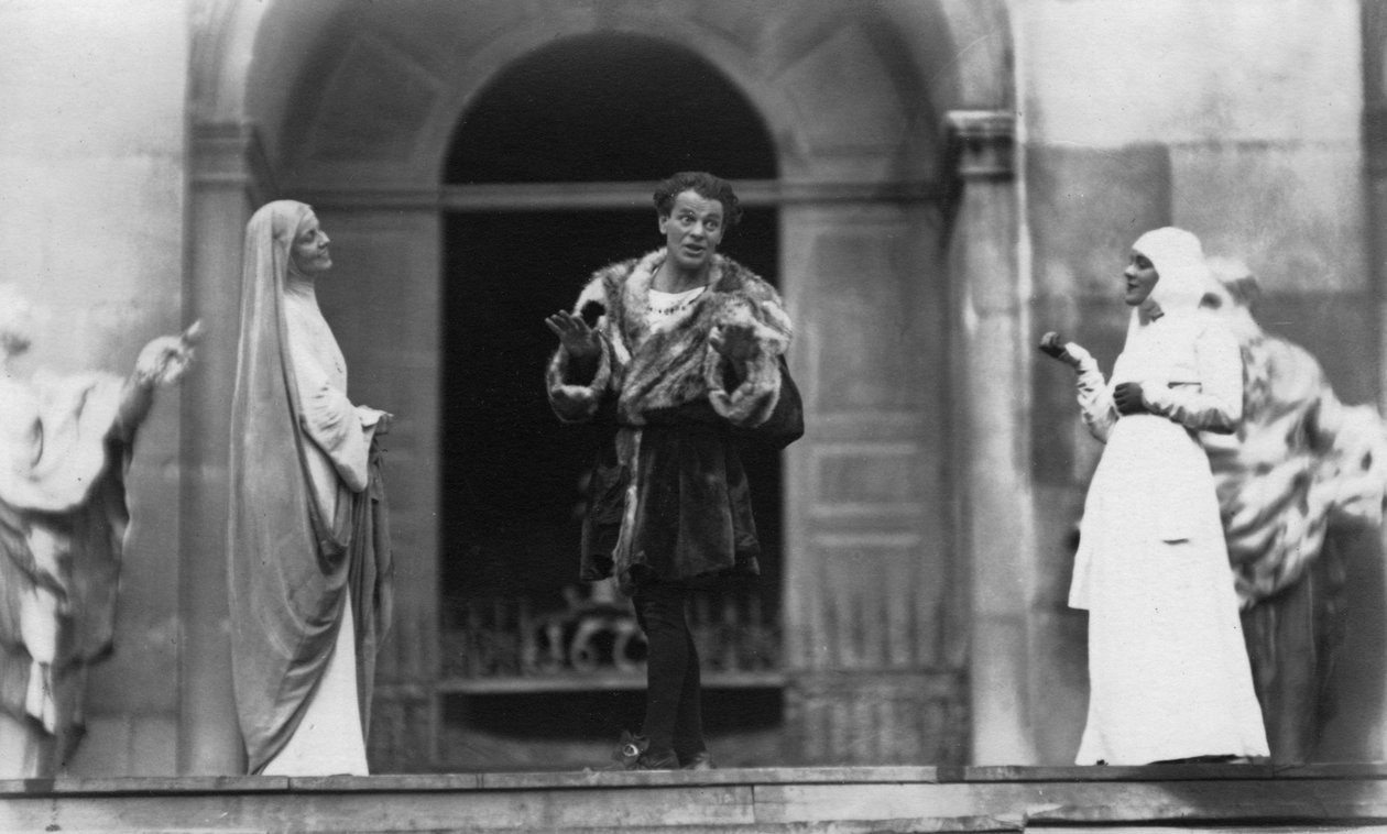 Jedermannin esitys, Salzburgin festivaali, Itävalta, 1900-luku tekijältä Ernst Maier