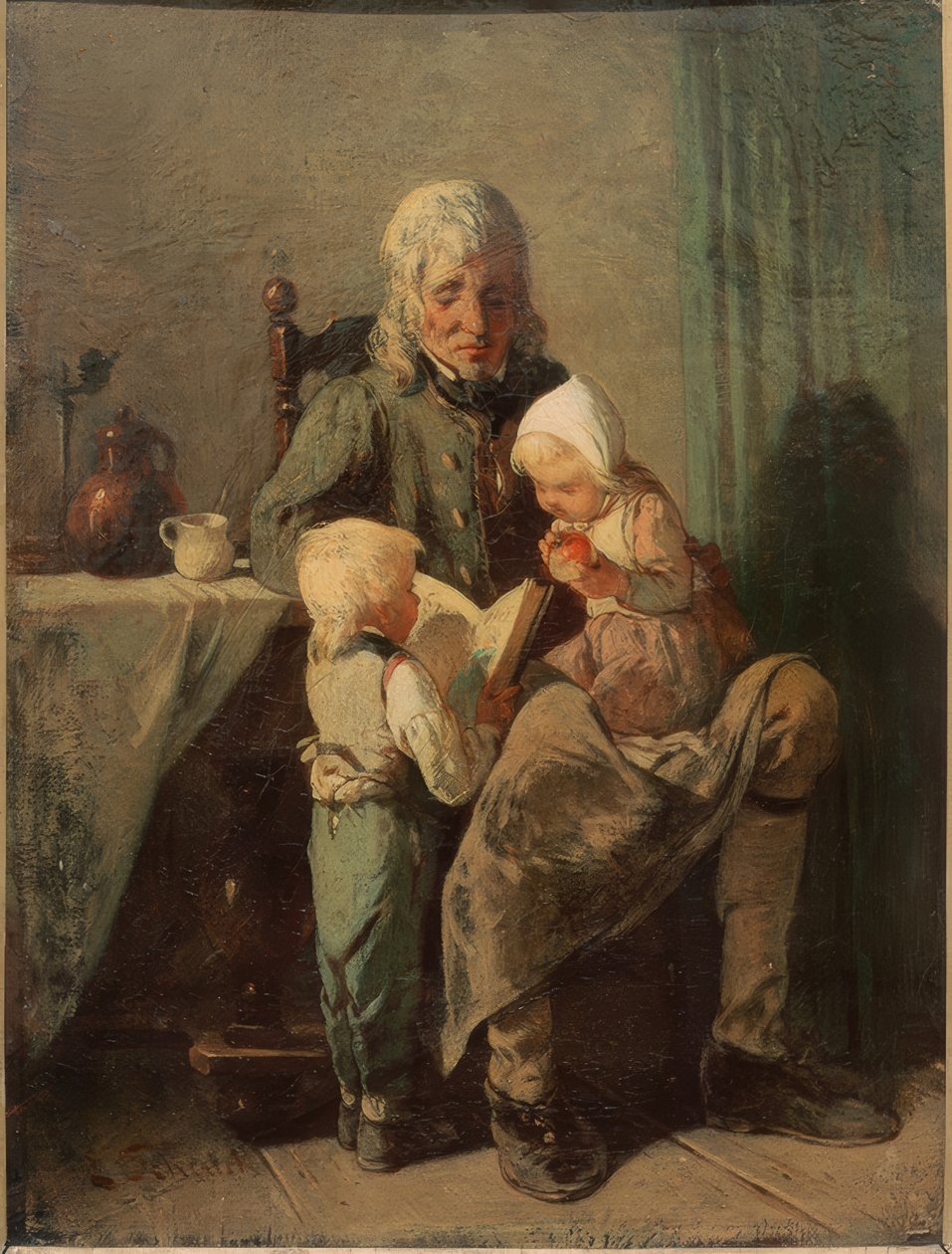 Isoisä ja lapsenlapset tekijältä Ernst Schalck