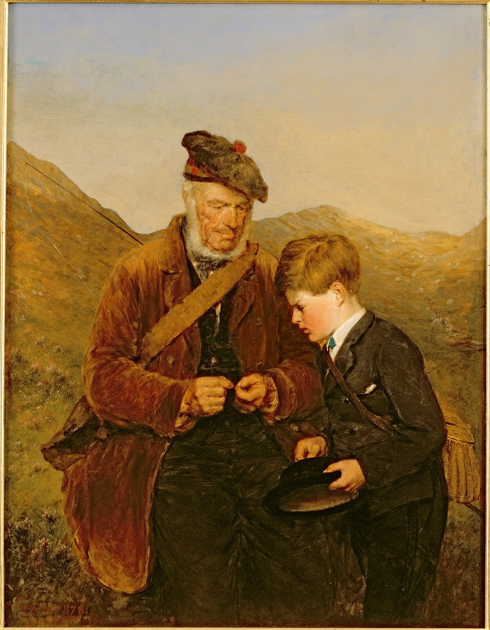 Halukas oppilas, 1878 tekijältä Erskine Nicol