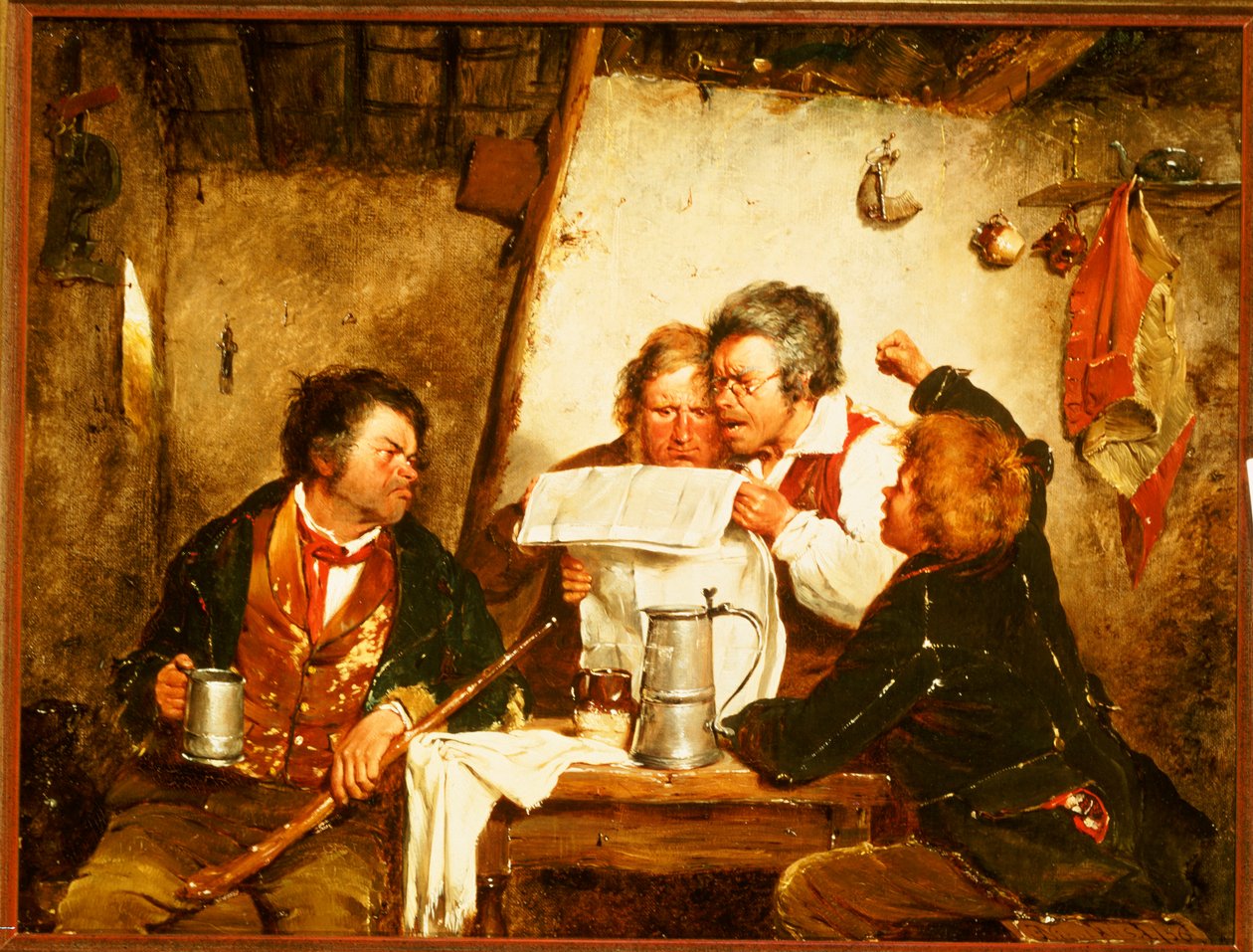 Ryans and Dwyers, Calumniated Men, 1856 tekijältä Erskine Nicol