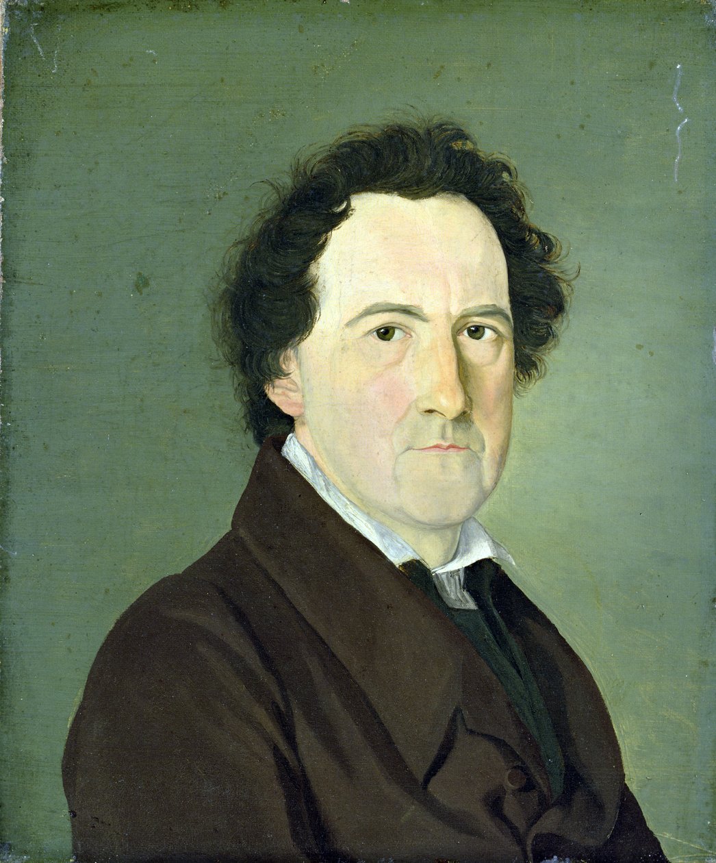 Taidemaalari Heinrich Herterich (1772-1852), 1825 (öljy paperille asetettu kankaalle) tekijältä Erwin Speckter