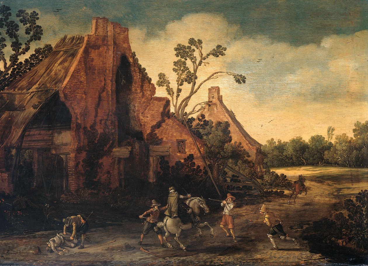 Ryöstö tekijältä Esaias van de Velde