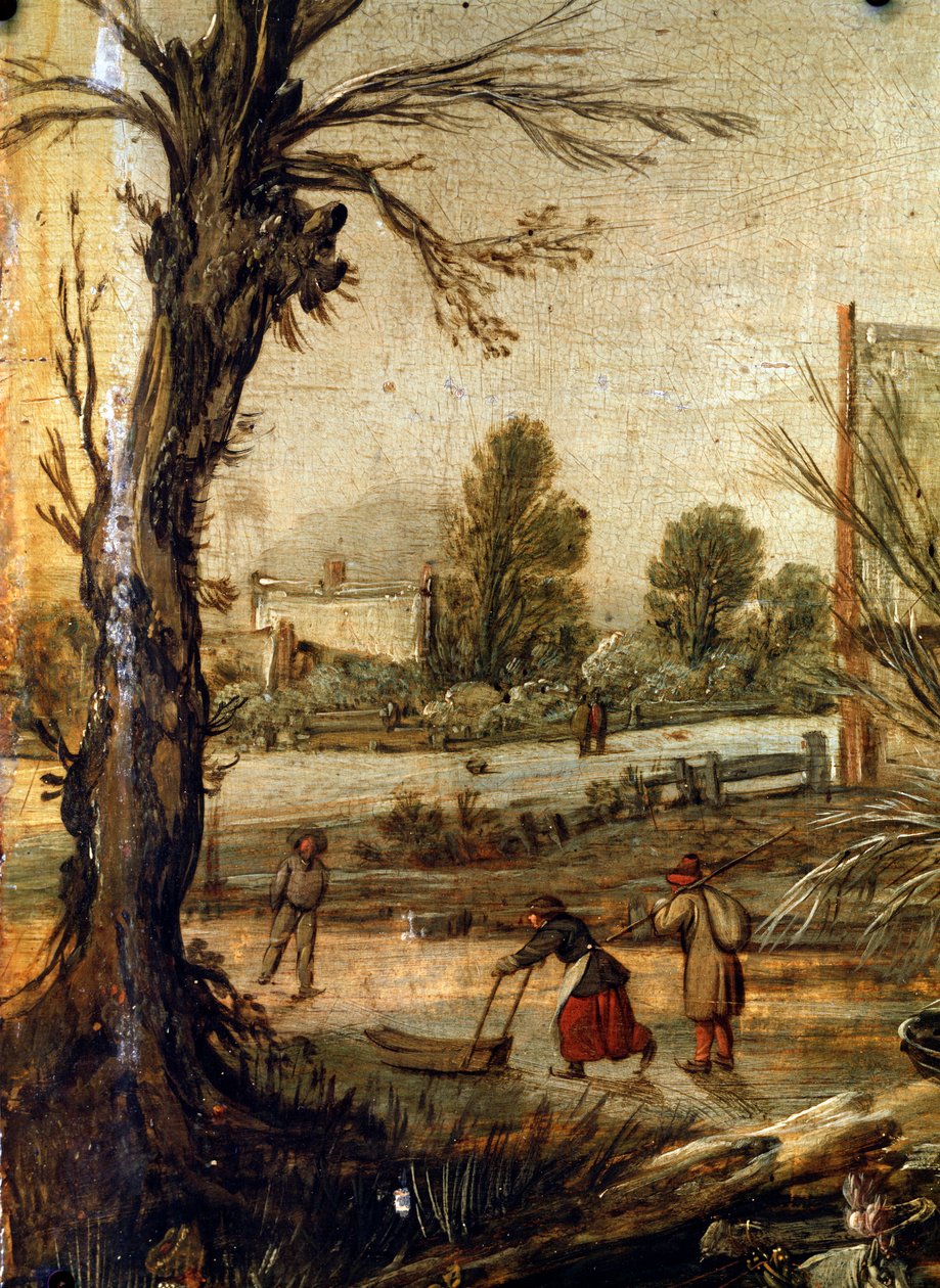 Talvi, 1700-luku tekijältä Esaias van de Velde