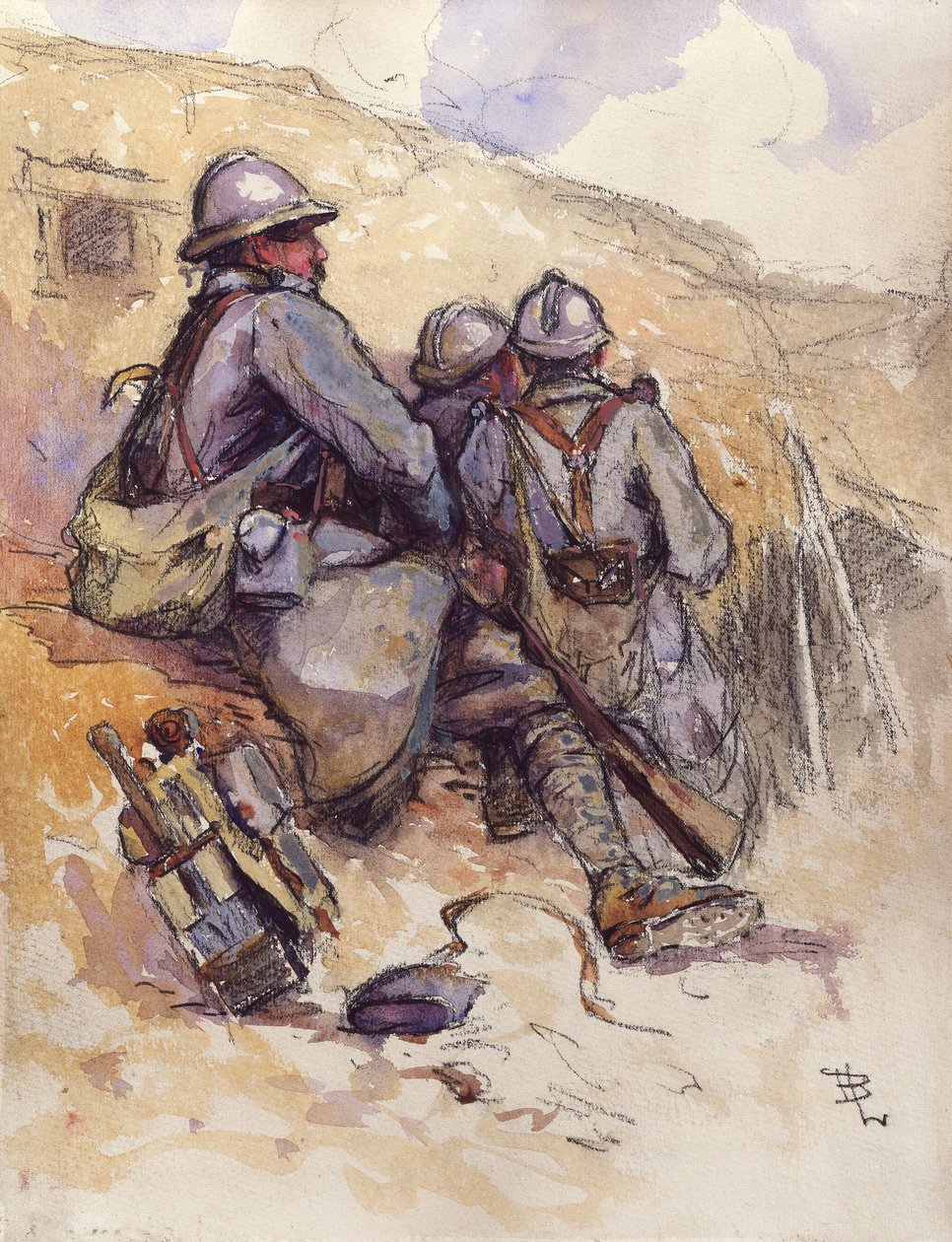 Lepo, Prosnes, 7. syyskuuta 1916 tekijältä Espérance Léon Broquet