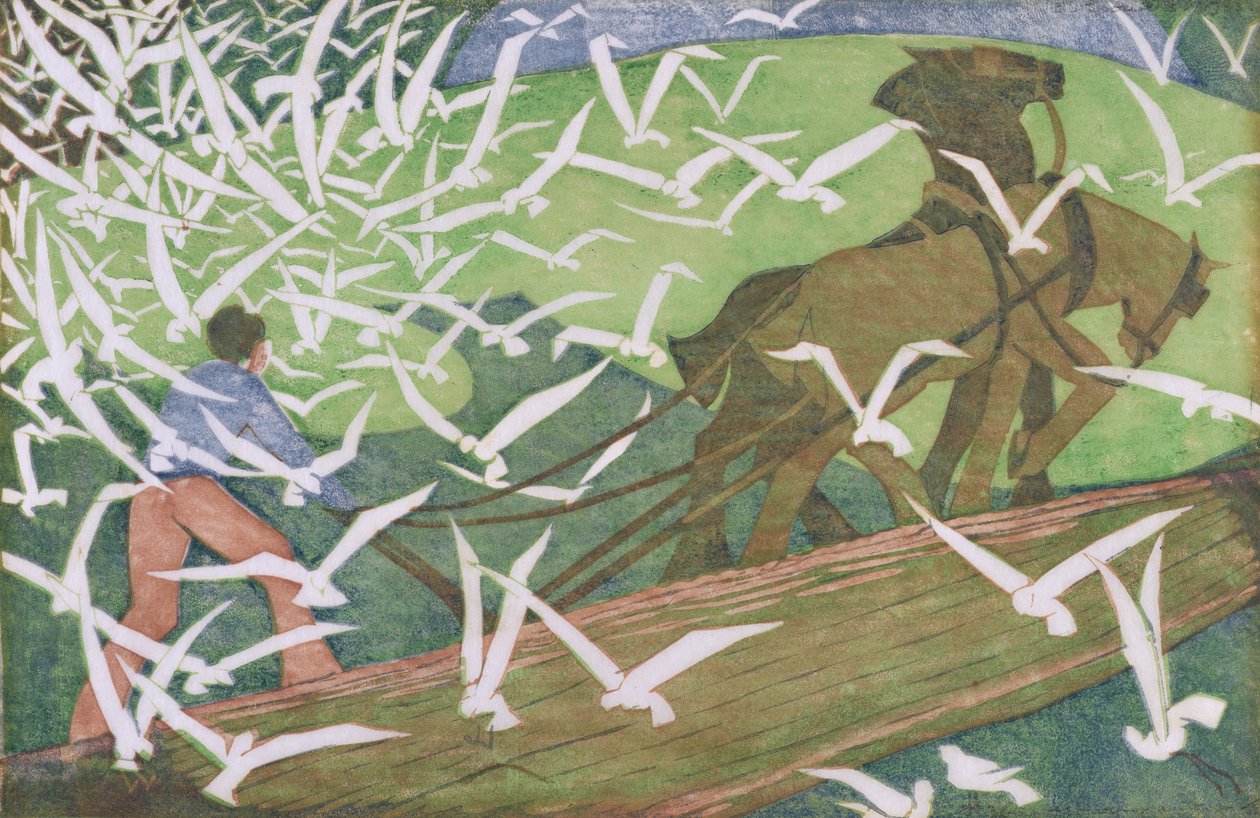 Linnut perässä auraa tekijältä Ethel Spowers