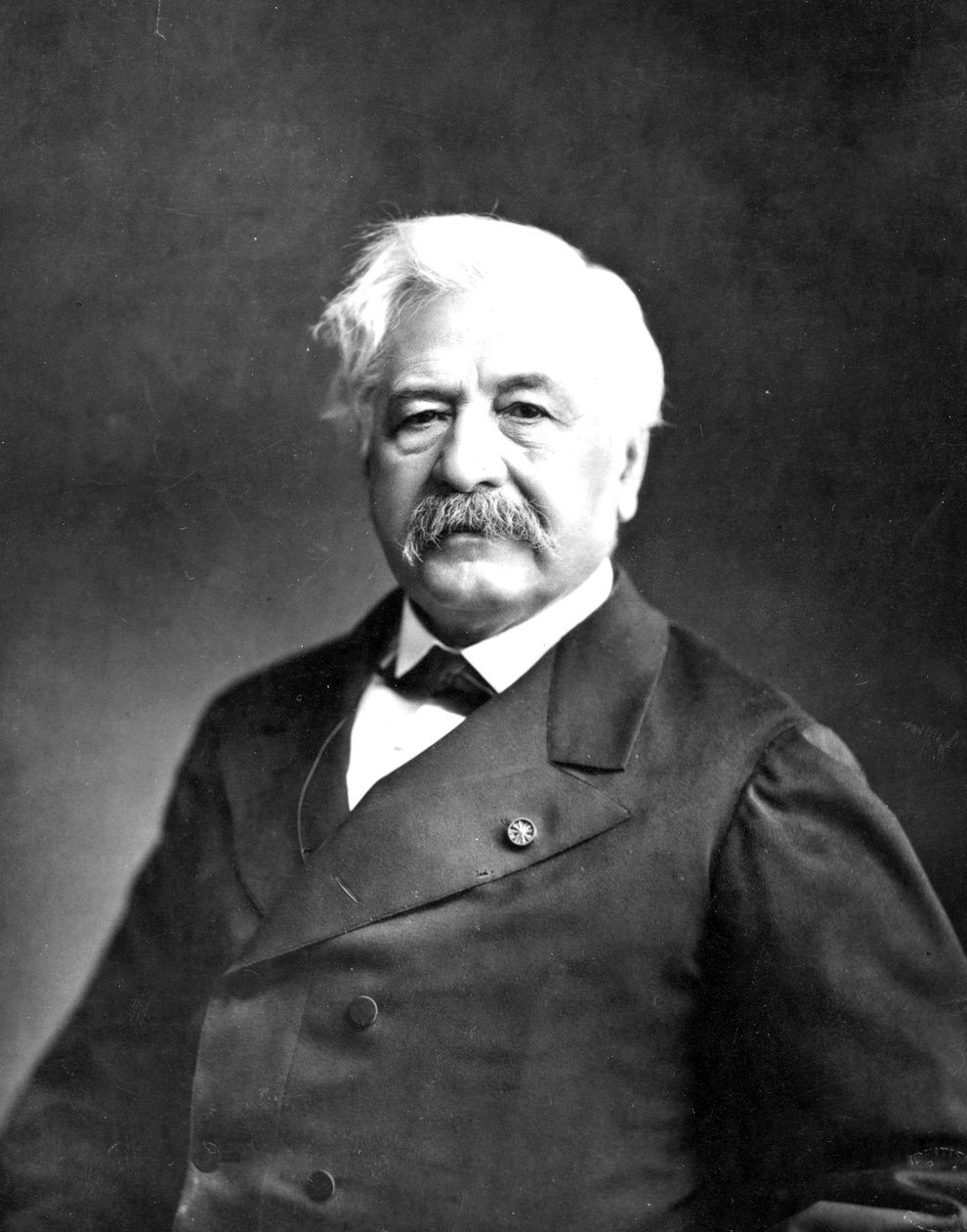 Vicomte Ferdinand Lesseps, Galerie Contemporainesta, 1877 (bw kuva) tekijältä Etienne Carjat