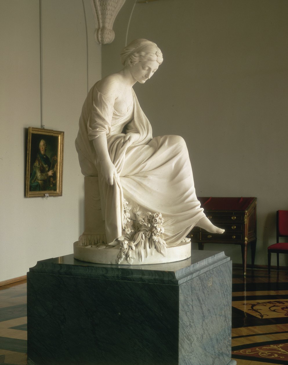 Talvi, 1771 (marmori) tekijältä Etienne Maurice Falconet