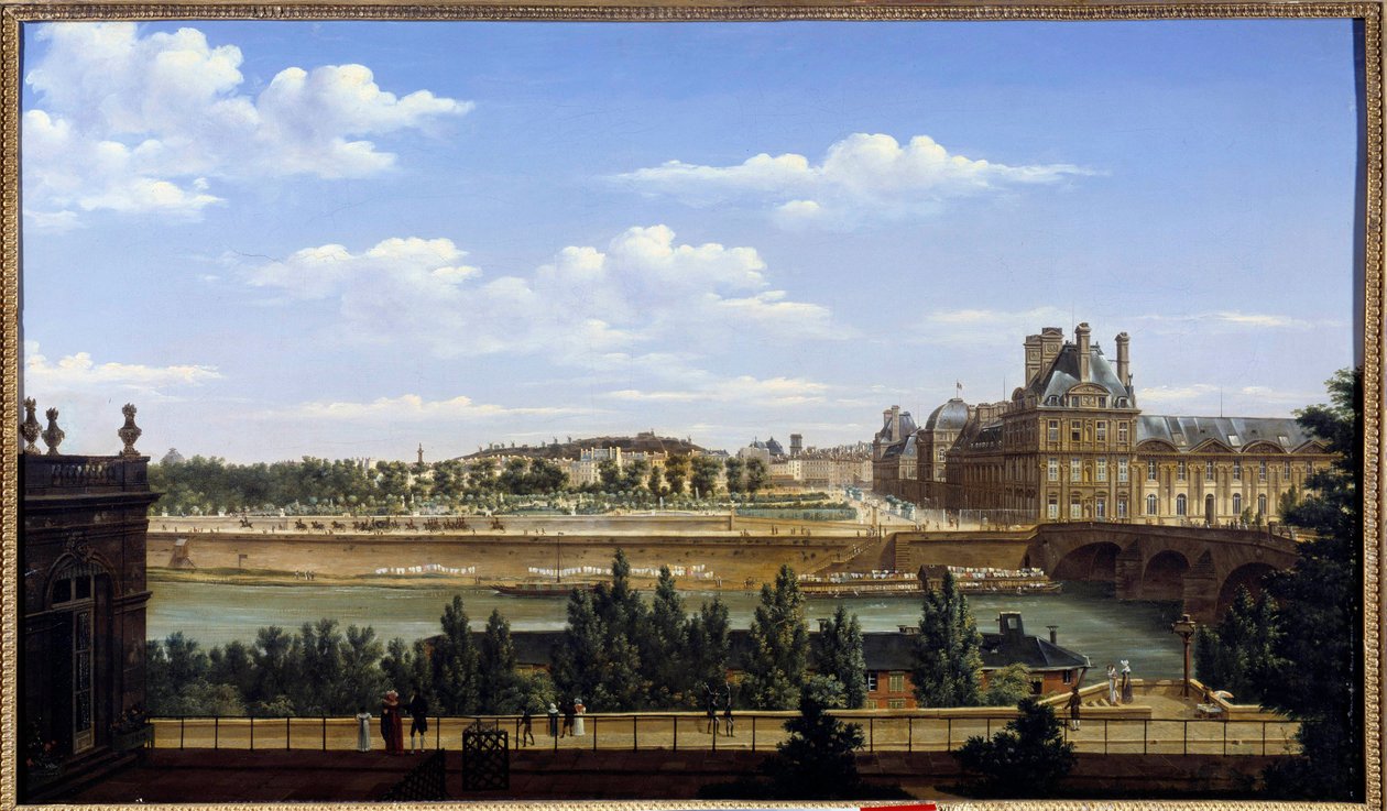 Puutarha ja Tuileries