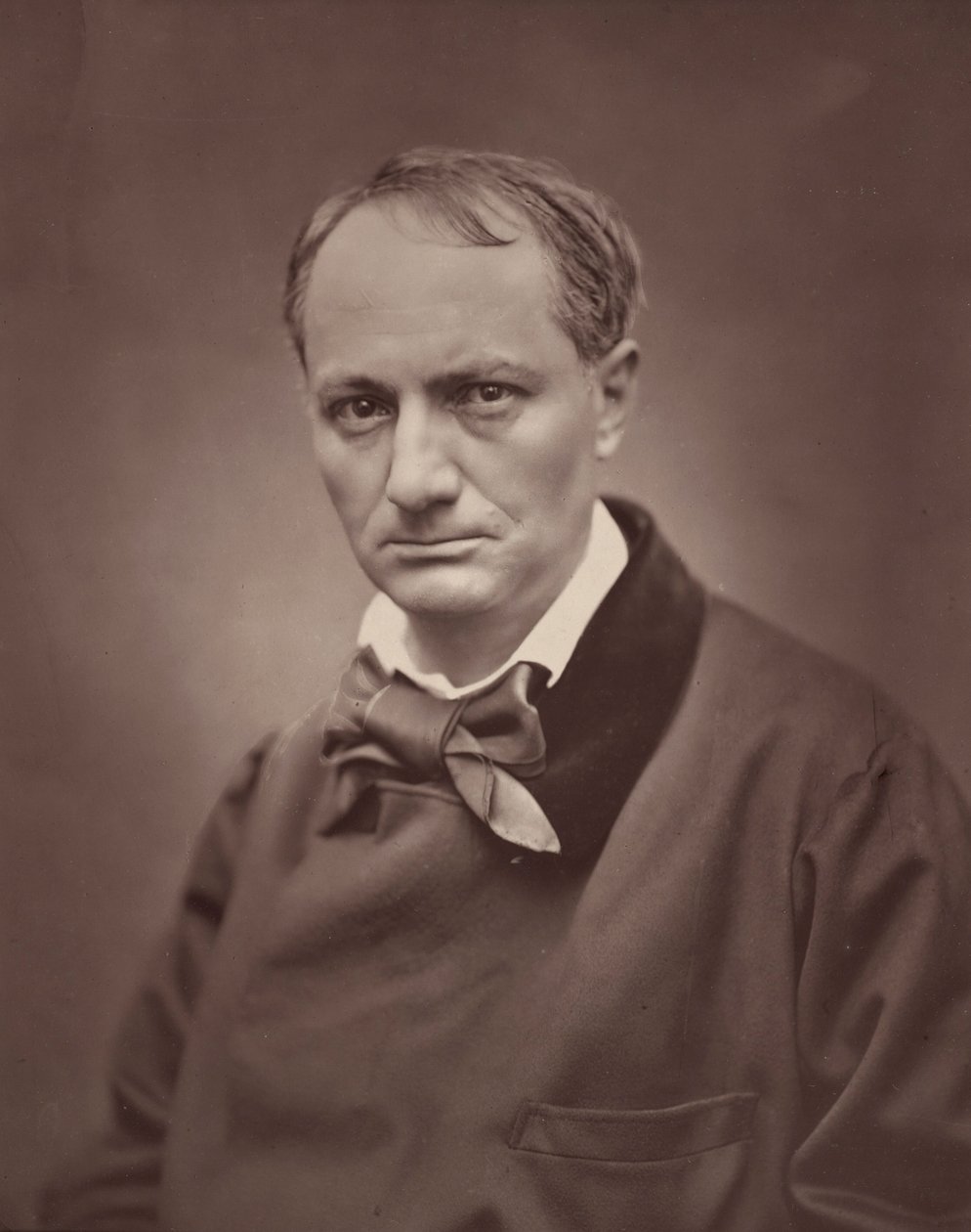 Charles Baudelaire,1861, painettu 1877 (kuva). tekijältä Etienne Carjat