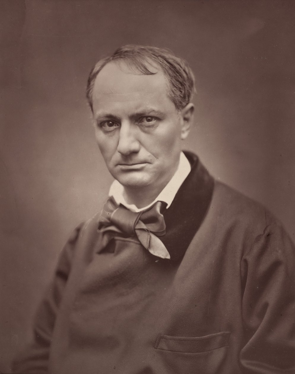 Charles Baudelaire, 1861, painettu 1877. tekijältä Etienne Carjat