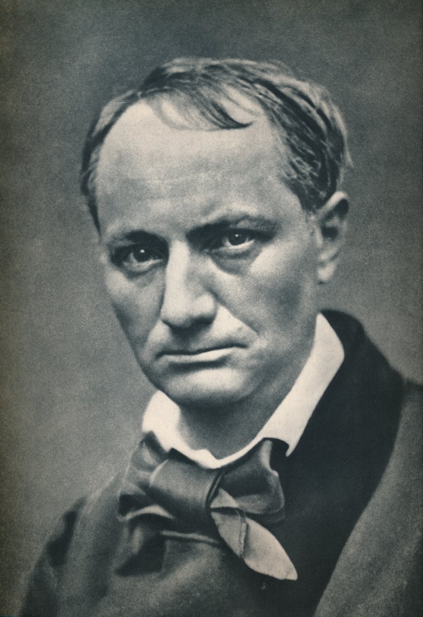 Charles Baudelaire, 1863, 1939 tekijältä Etienne Carjat