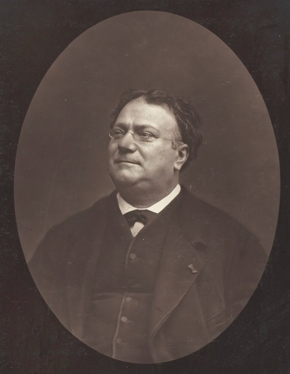 Charles Monselet, c. 1876.  tekijältä Etienne Carjat