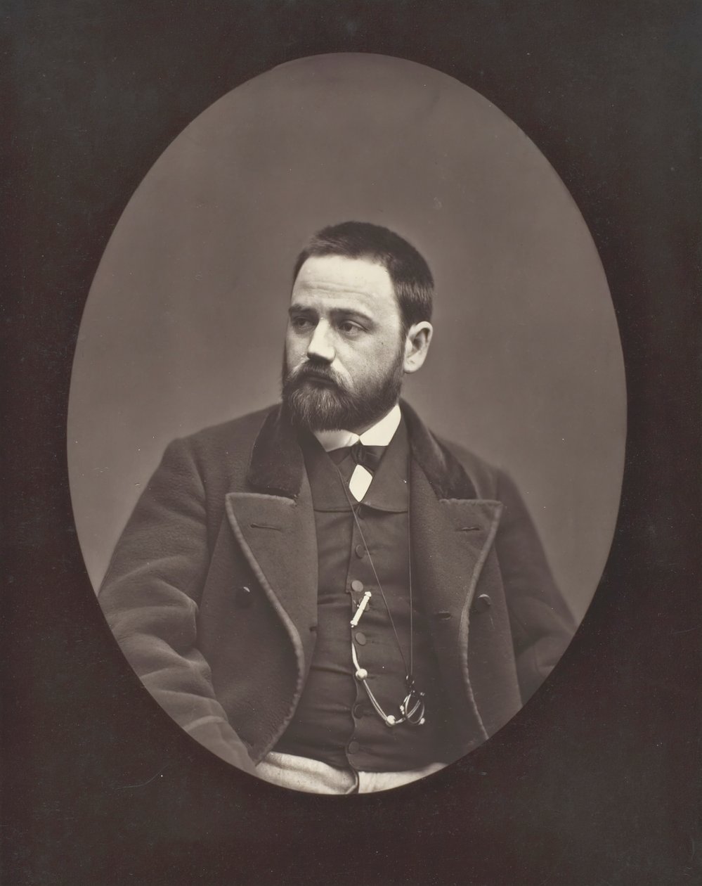 Émile Zola Ranskalainen kirjailija, näytelmäkirjailija ja toimittaja, 1840-1902, n. 1876. tekijältä Etienne Carjat