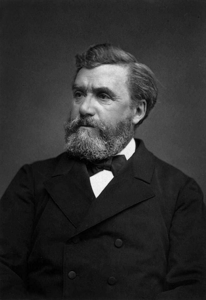 Eugene Lavieille (1820-1889) ranskalainen taidemaalari, kuva Carjat tekijältä Etienne Carjat