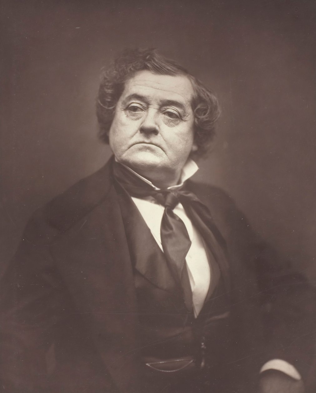 Frédérick Lemaître ranskalainen näyttelijä ja näytelmäkirjailija, 1800-1976, n. 1876. tekijältä Etienne Carjat
