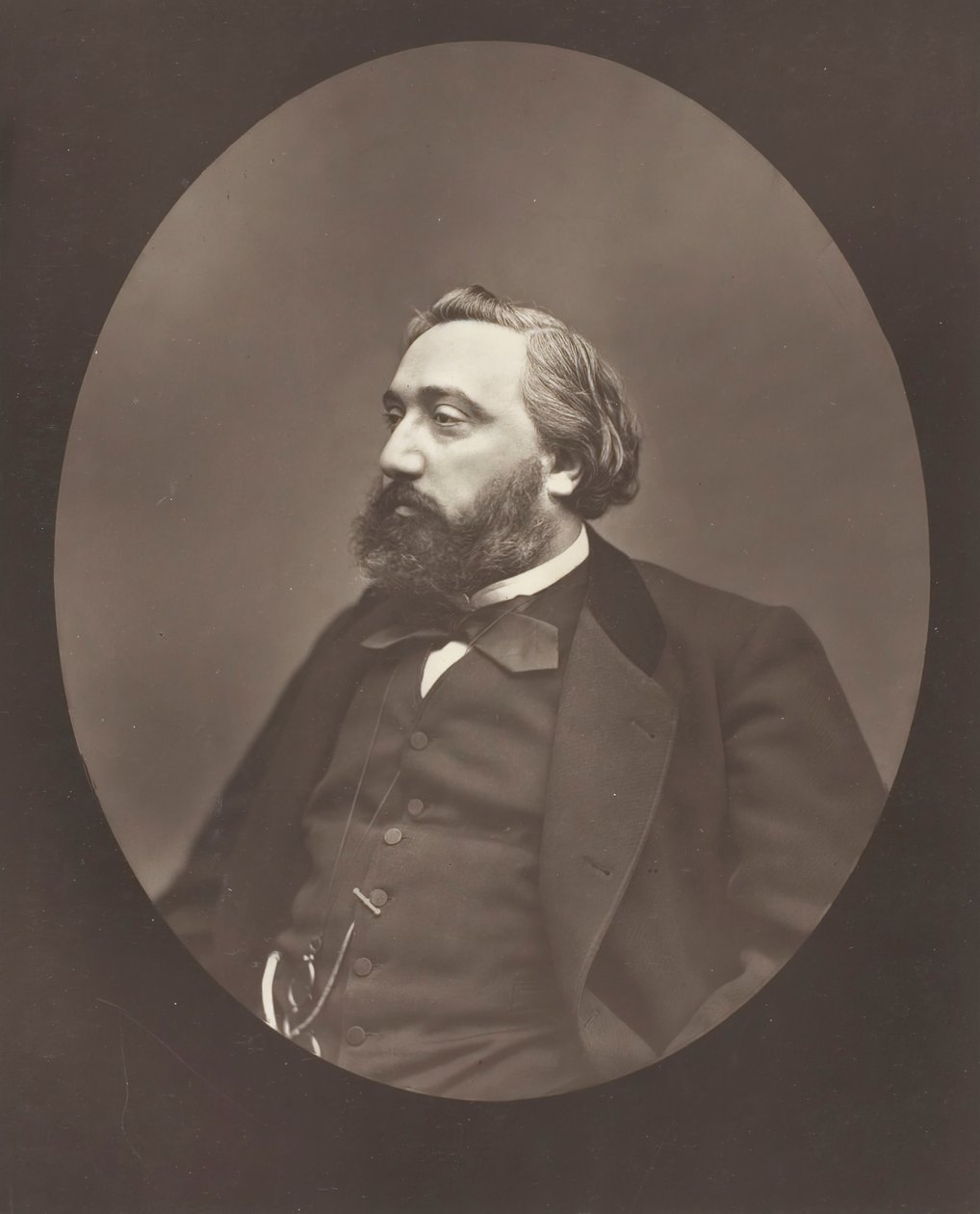 Gambetta, c. 1876. tekijältä Etienne Carjat