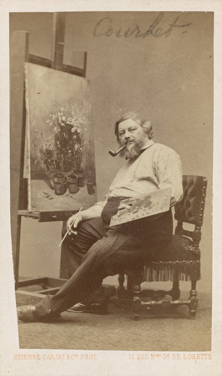 Gustave Courbet tekijältä Etienne Carjat