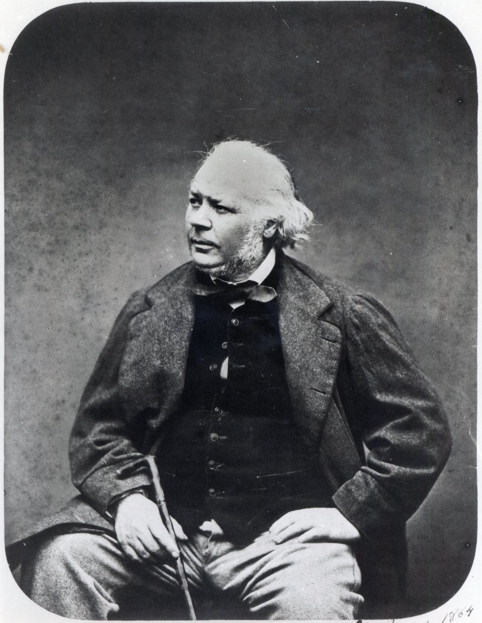 Honore Daumier (1808-79) n. 1864 tekijältä Etienne Carjat