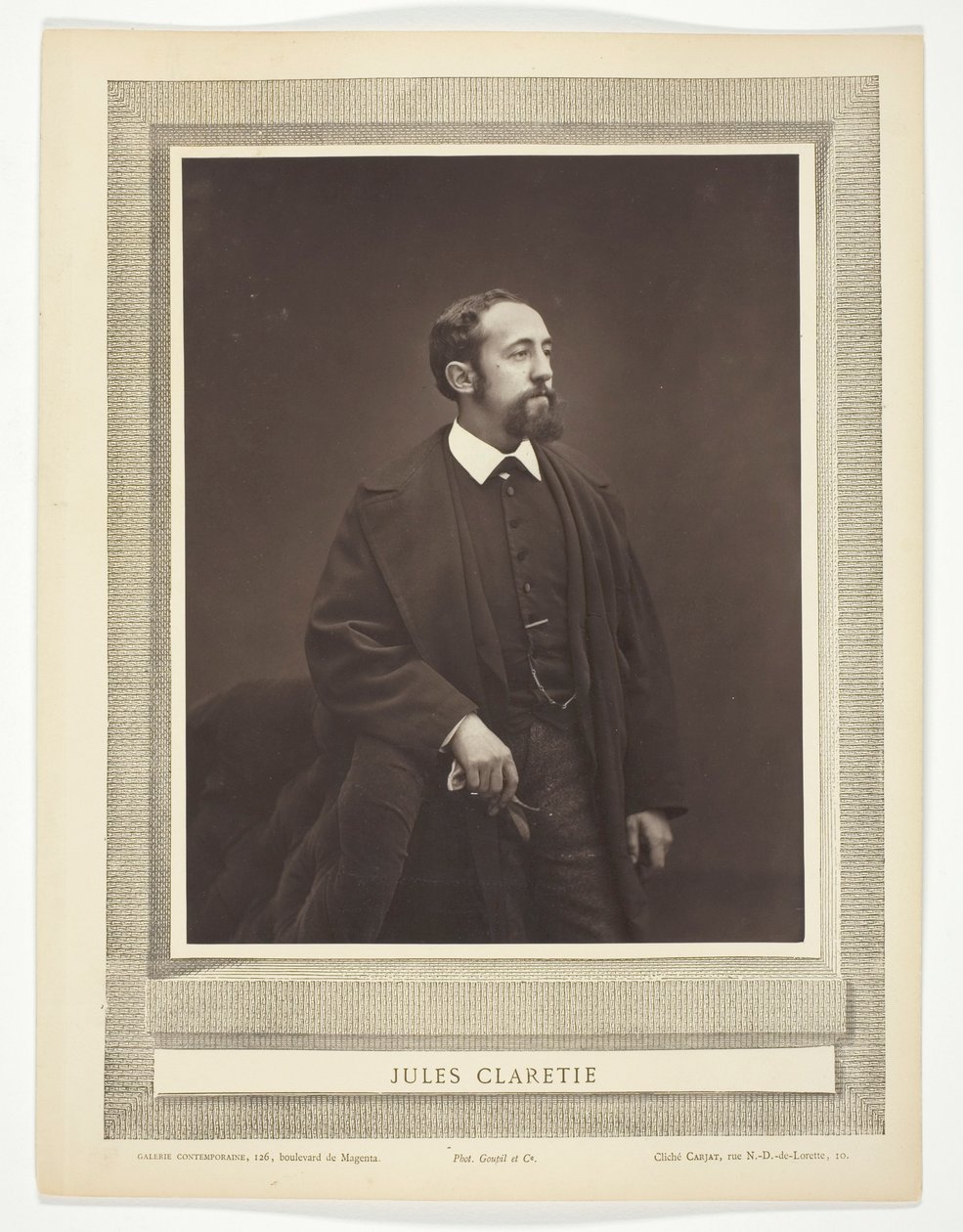 Jules Claretie tekijältä Etienne Carjat