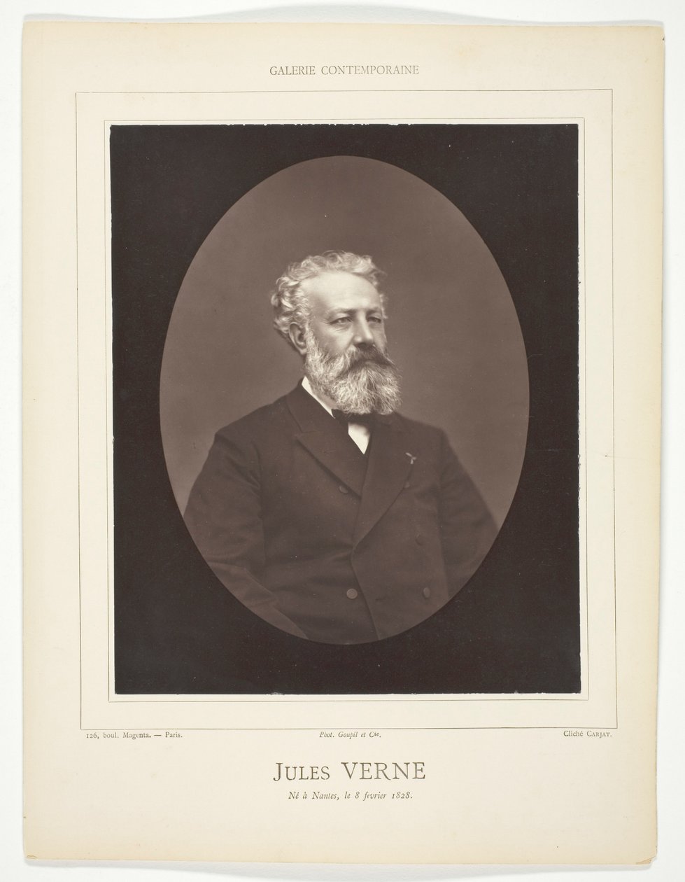 Jules Verne tekijältä Etienne Carjat