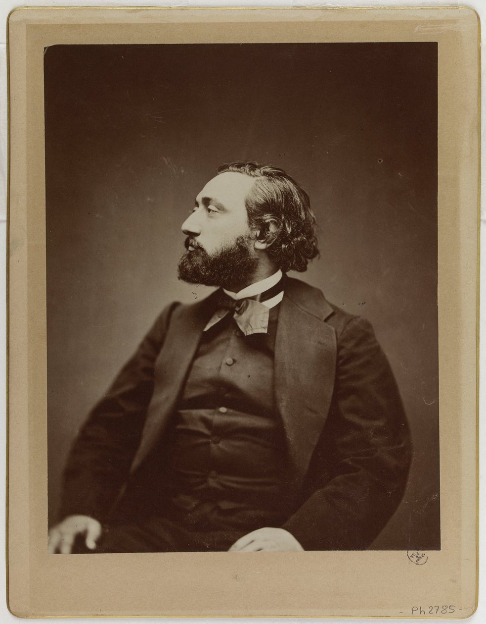 Léon Gambetta (1838-1882), asianajaja ja poliitikko tekijältä Etienne Carjat