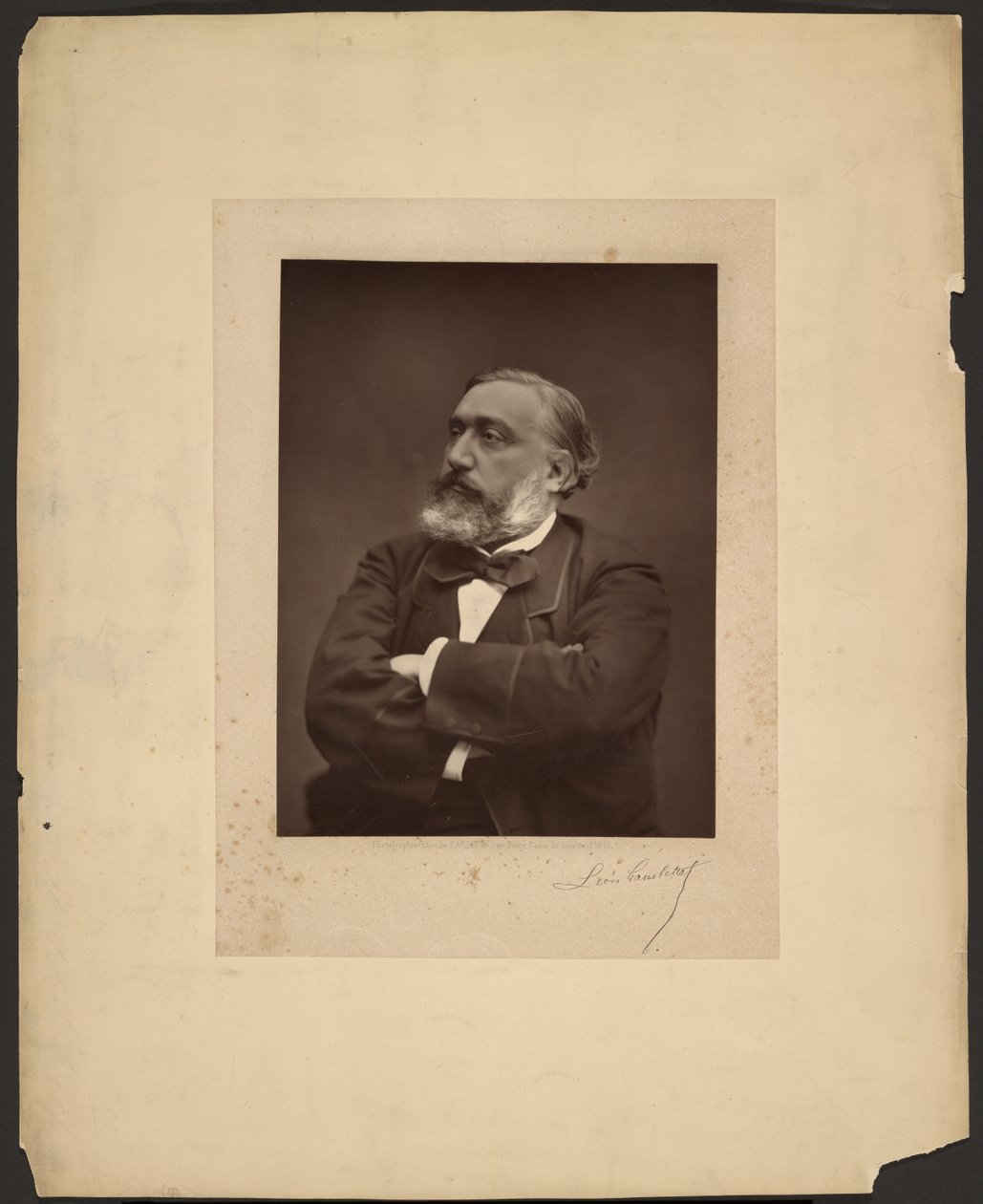 Léon Gambetta tekijältä Etienne Carjat