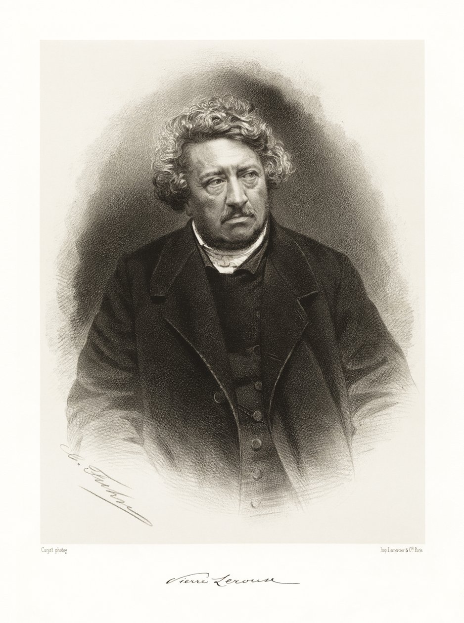 Pierre Henri Leroux, 1865-66 tekijältä Etienne Carjat