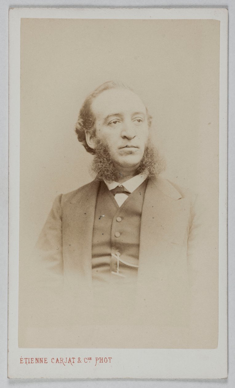 Ferry Julesin muotokuva (1832-1893) (poliitikko, asianajaja, täysivaltainen ministeri) tekijältä Etienne Carjat