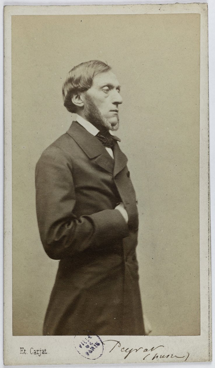 Muotokuva Peyrat Alphonse, (1812 - 1890), (tiedottaja, poliitikko) tekijältä Etienne Carjat