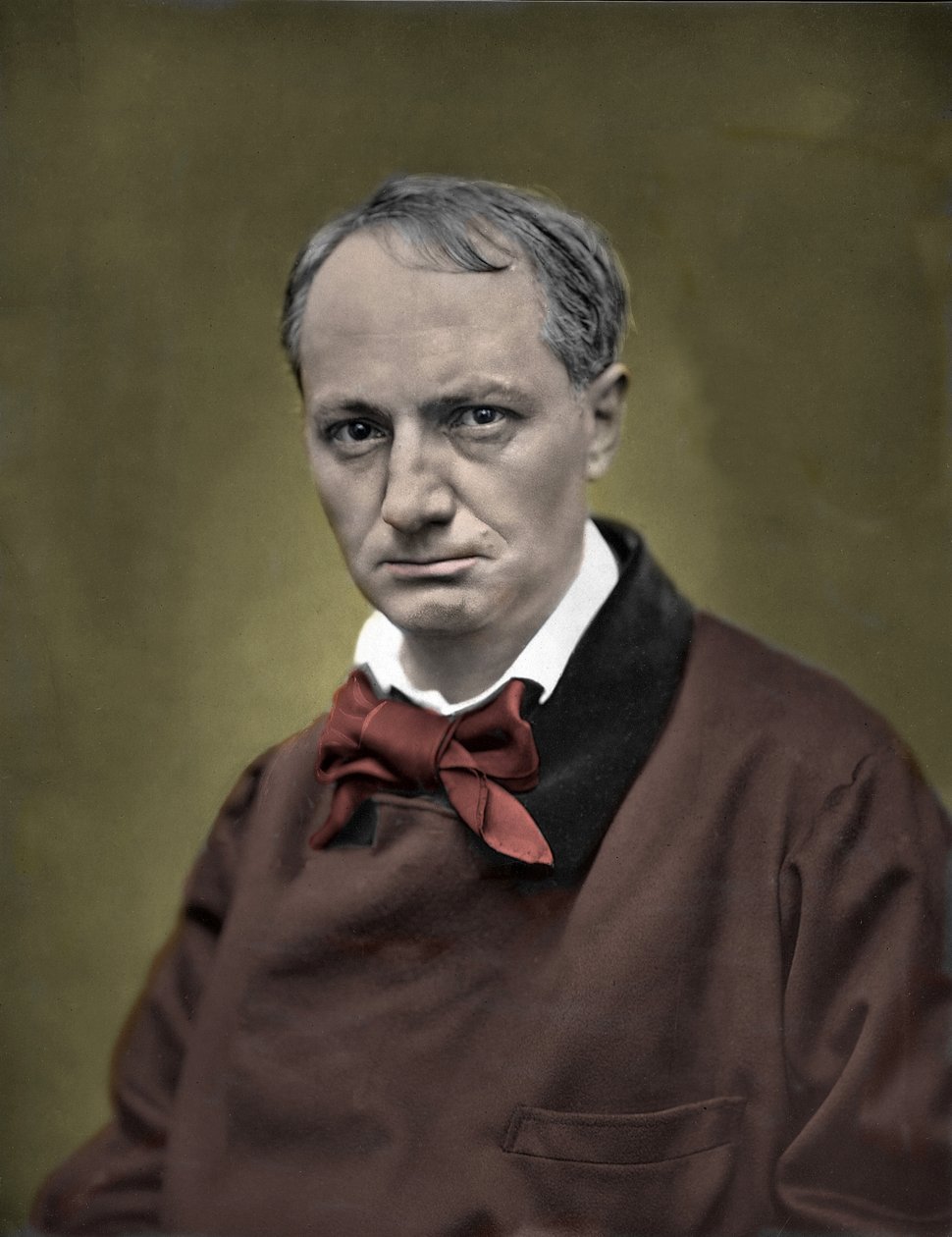 Muotokuva Charles Baudelairesta, n.d. tekijältä Etienne Carjat
