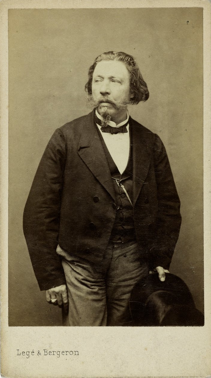 Francois George-Hainlin muotokuva 1807-1873. tekijältä Etienne Carjat
