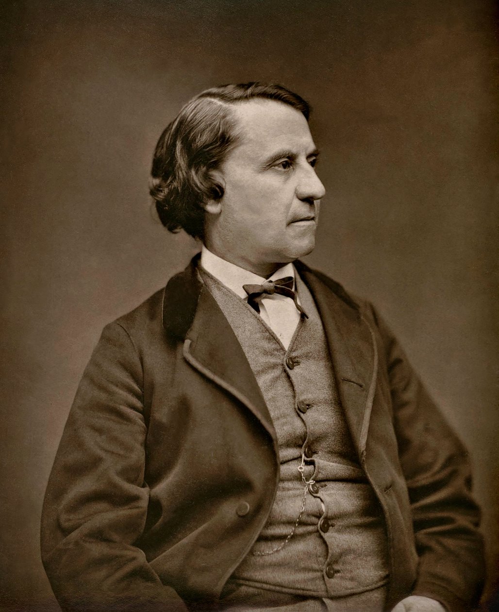 Louis Blancin muotokuva 1811-1882, noin 1873-1877. tekijältä Etienne Carjat