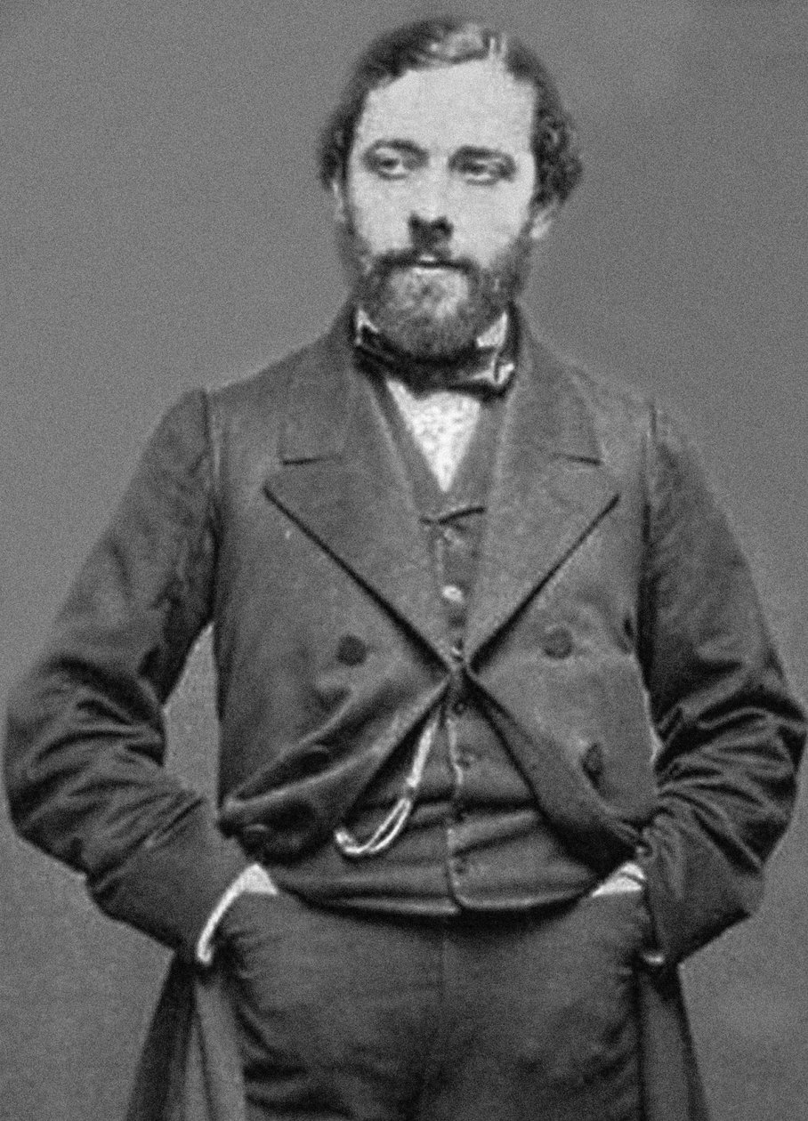 Muotokuva Emile Durandista 1830-1903, 1860 tekijältä Etienne Carjat