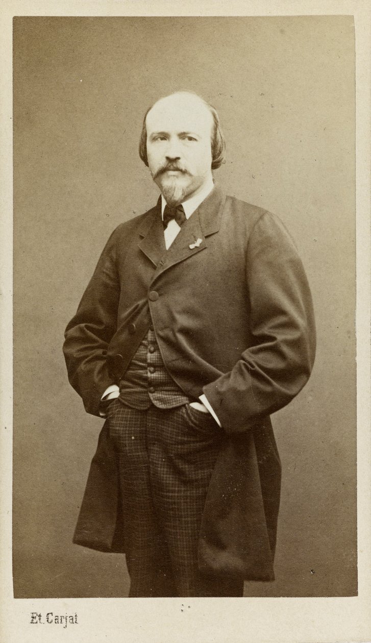 Säveltäjä Victor Massé muotokuva 1822-1884, noin 1865. tekijältä Etienne Carjat