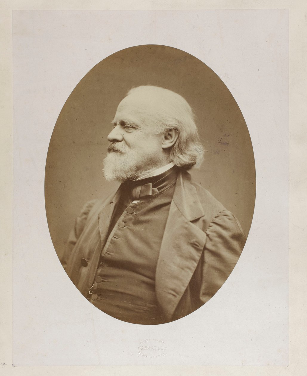 Wojciech Grzymałan (1793-1871), poliittisen aktivistin, emigrantin ja Frédéric Chopinin ystävän, muotokuva tekijältä Etienne Carjat