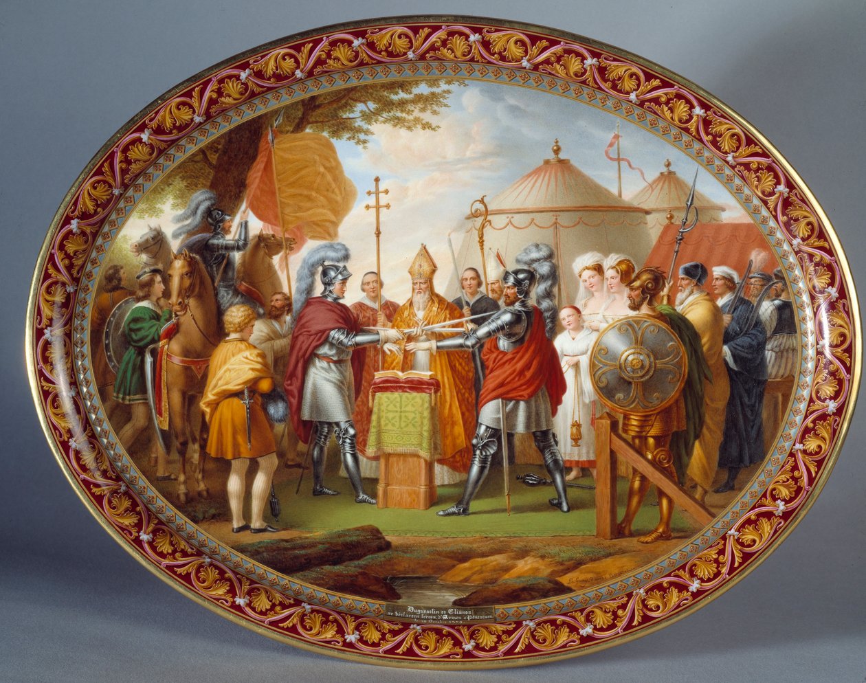 Suklaan tarjoilualusta. Etienne Charles Leguay (1762-1846) tekijältä Etienne Charles Leguay