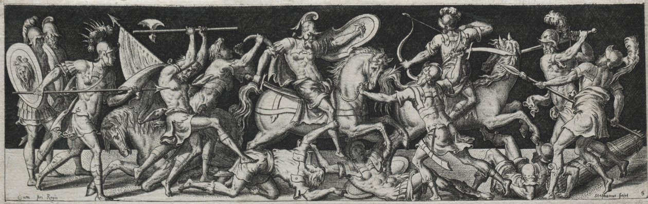 Taistelut ja voitot, luultavasti 1560-luku. tekijältä Etienne Delaune