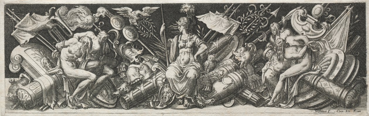 Taistelut ja voitot, luultavasti 1560-luku. tekijältä Etienne Delaune